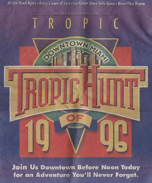 1996 Tropic Hunt Cover Image